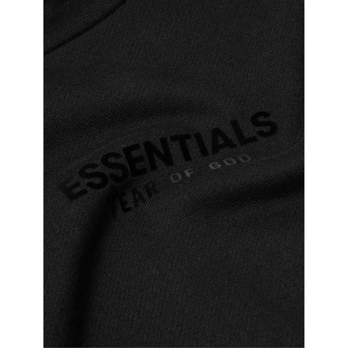 Fear of God Essentials Hoodie (FW23) Jet Black