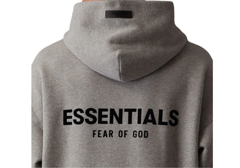 Fear of God Essentials Hoodie (SS22) Dark Oatmeal