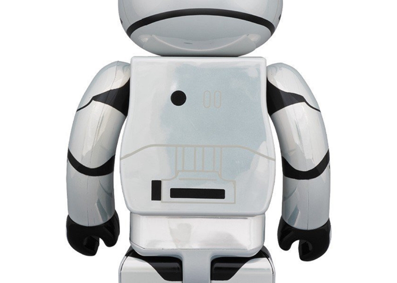 Bearbrick First Order Stormtrooper 400% White