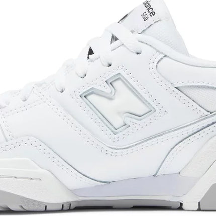 New Balance 550 Big Kid White Grey