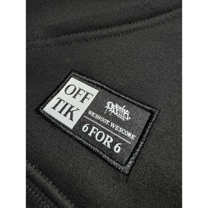 OFF-TIK SIGNATURE HOODIE BLACK/WHITE