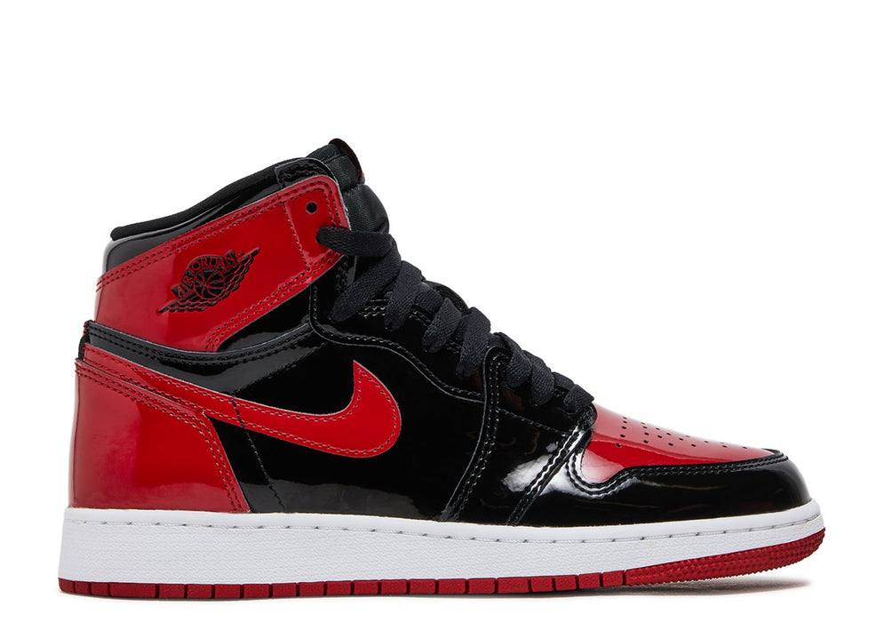 Nike Air Jordan 1 Retro High OG GS Patent Bred