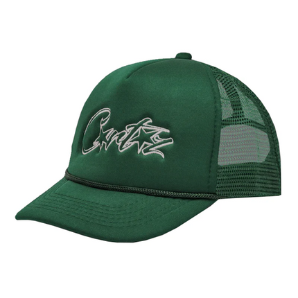 Corteiz Allstarz Trucker Green