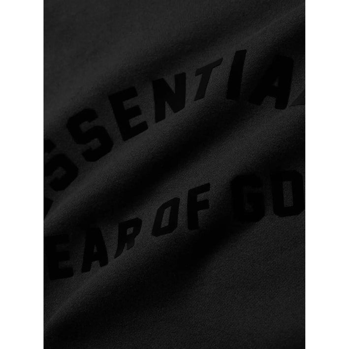 Fear of God Essentials Hoodie (SS23) Jet Black Arch Logo