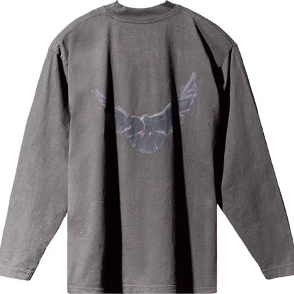 Yeezy Gap Engineered by Balenciaga Dove Long-Sleeve Tee Dark Grey
