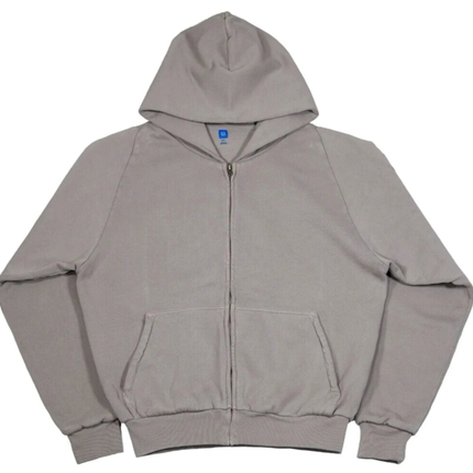 YEEZY X GAP ZIP UP EXCLUSIVE HOODIE LIGHT GREY