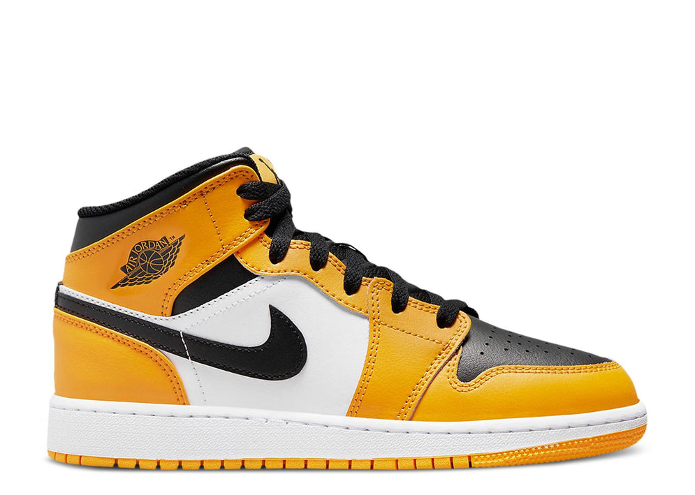 Nike Air Jordan 1 Mid GS Reverse Yellow Toe