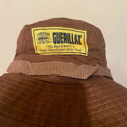 Corteiz Alcatraz Bucket Hat Brown