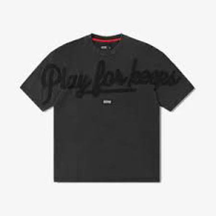 Geedup Play For Keeps Script T-Shirt Vintage Washed Black