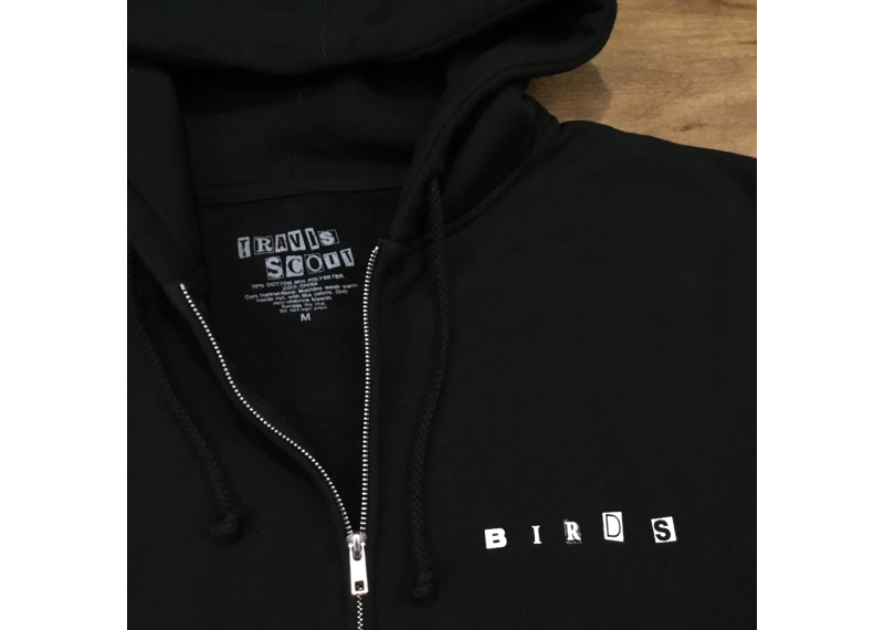 Travis Scott Birds In The Trap Black Zip Hoodie