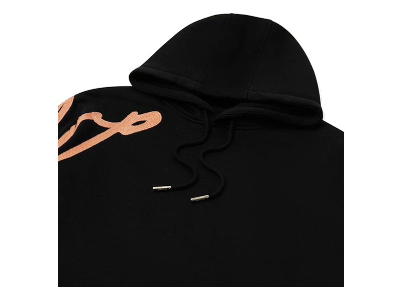 Geedup Signature Hoodie Black / Peach