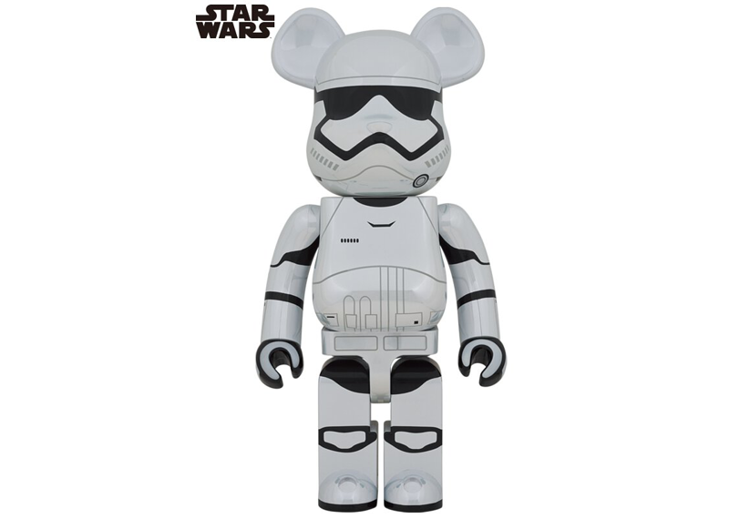 Bearbrick First Order Stormtrooper 400% White