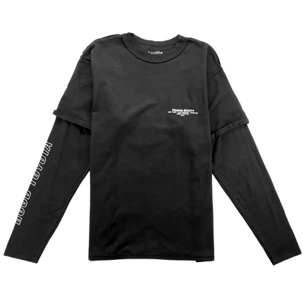 TRAVIS SCOTT HOOD TOYOTA LONG SLEEVE TEE BLACK