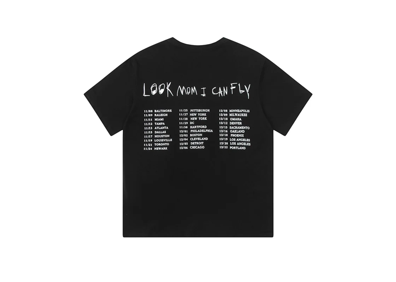 TRAVIS SCOTT LOOK MOM TEE BLACK