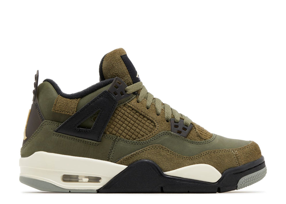 Nike Air Jordan 4 Retro SE GS Craft - Olive