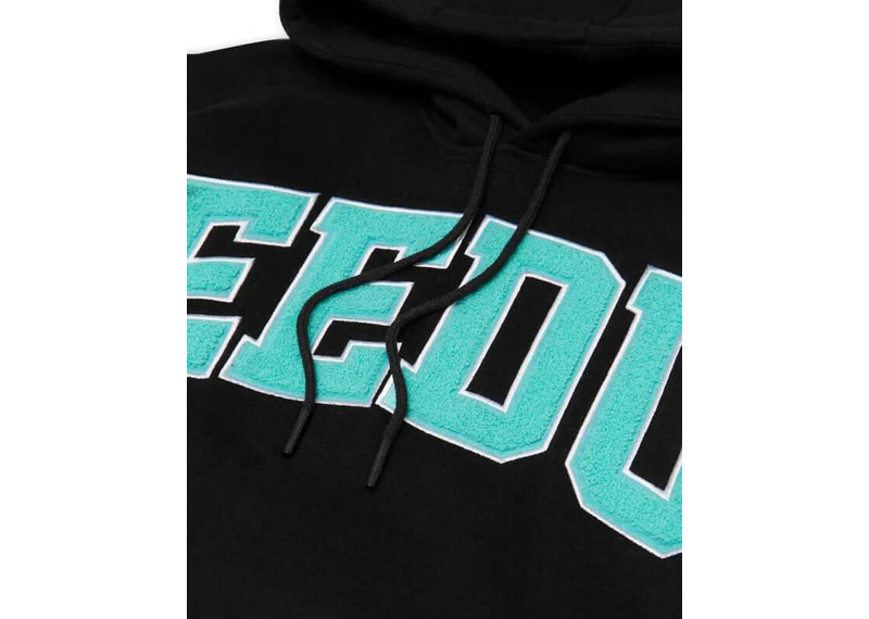 GEEDUP TEAM LOGO HOODIE NAVY/TEAL