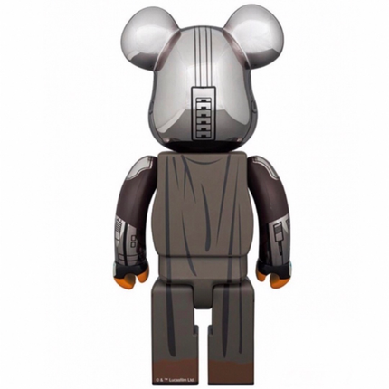 Bearbrick Star Wars The Mandalorian 100%