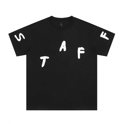 Cactus Jack by Travis Scott Astrofest Staff 2019 T-Shirt Black
