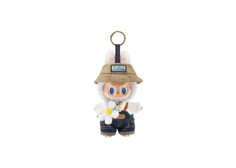 POP MART THE MONSTERS LABUBU Fall in Wild Vinyl Plush Doll Pendant Keychain