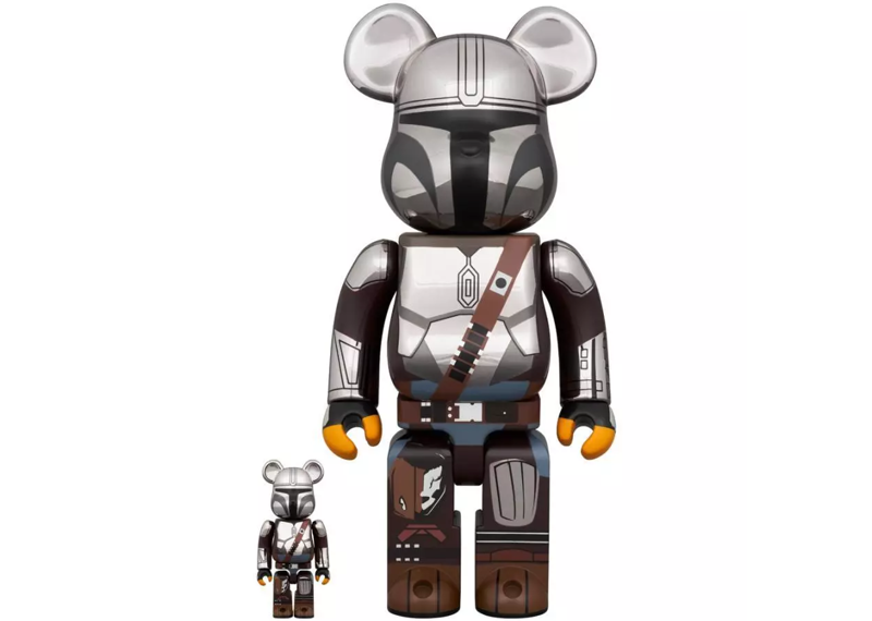Bearbrick Star Wars The Mandalorian 100%