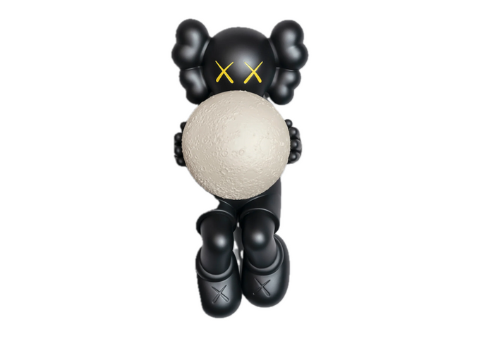 KAWS Holiday Shanghai Vinyl Figure Black – SneakUp