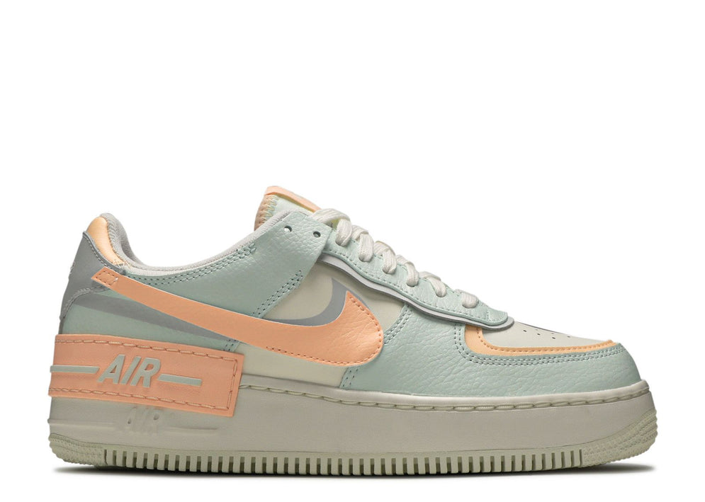 Nike Air Force 1 Wmns Shadow Barely Green Crimson Tint