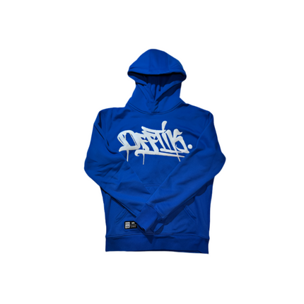 OFF-TIK SIGNATURE HOODIE BLUE/WHITE