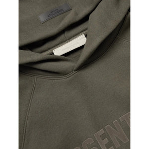 Fear of God Essentials Hoodie (FW22) Off Black