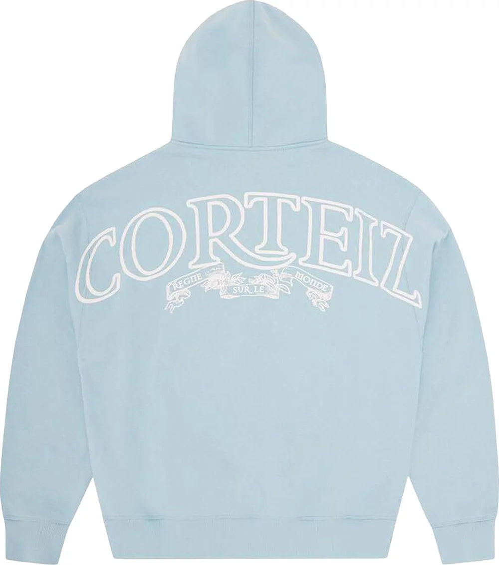 Corteiz Superior Royale Zip Hoodie Baby Blue – SneakUp