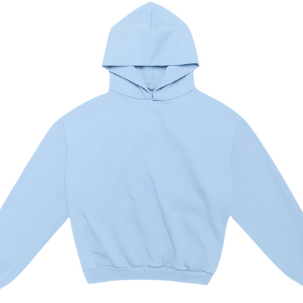 Kanye West x Drake Free Hoover Hoodie Light Blue