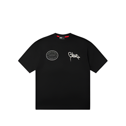 GEEDUP PROUD TO BE A PROBLEM T-SHIRT BLACK/GREY