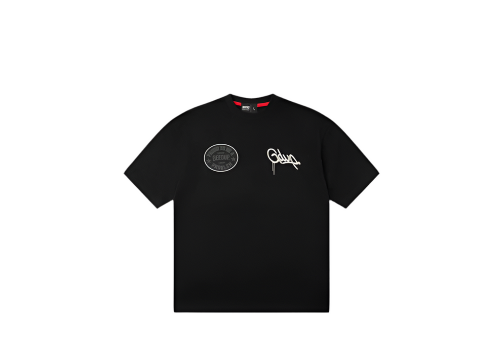 GEEDUP PROUD TO BE A PROBLEM T-SHIRT BLACK/GREY