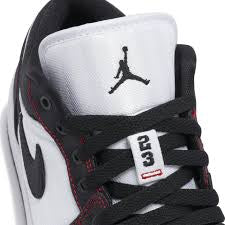 Nike Air Jordan 1 Low SE Wmns Utility White Black Red