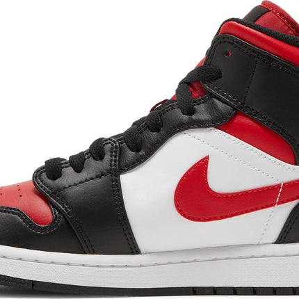 Nike Air Jordan 1 Mid Bred Toe