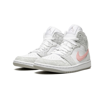 Nike Air Jordan 1 Mid SE Wmns Light Iron Ore