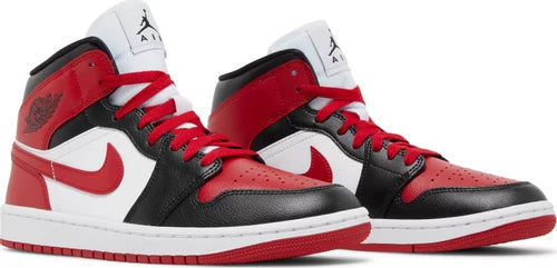 Nike Air Jordan 1 Mid Wmns Alternate Bred Toe