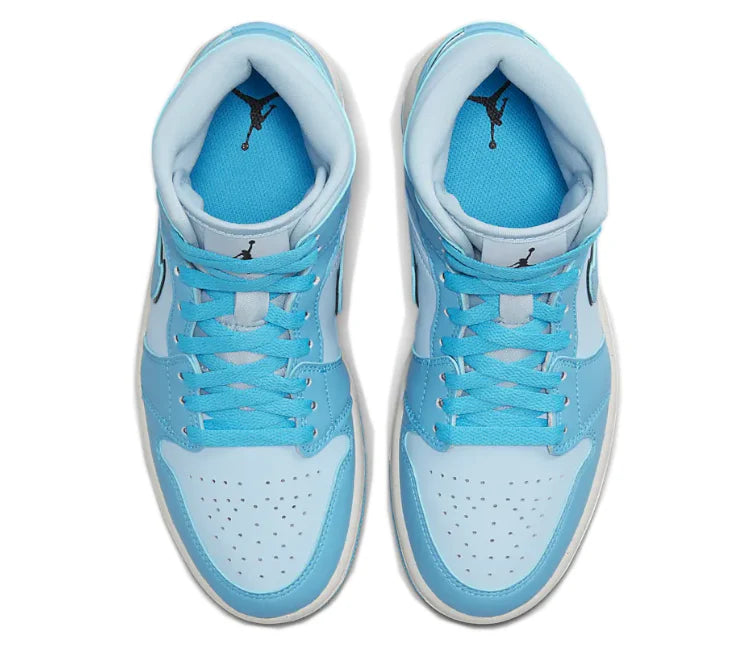 Nike Air Jordan 1 Mid Wmns Ice Blue