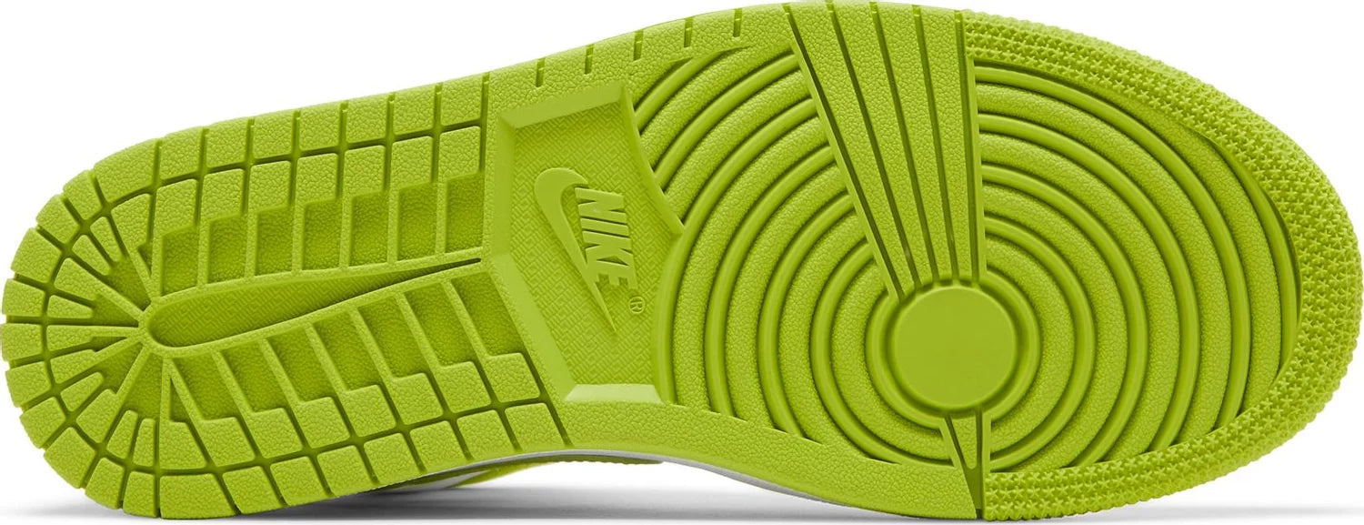 Nike Air Jordan 1 Mid Wmns White Lime
