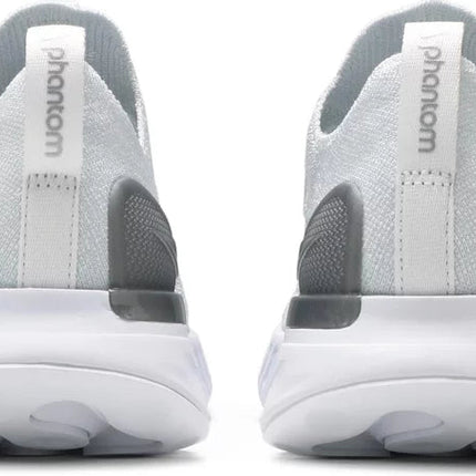 Wmns React Phantom Run Flyknit 2 True White Silver