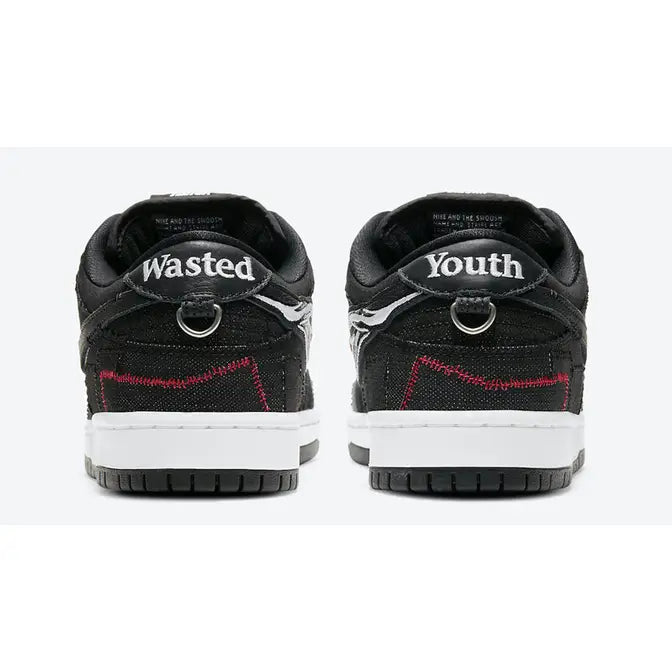 Wasted Youth x Dunk Low SB Black Denim