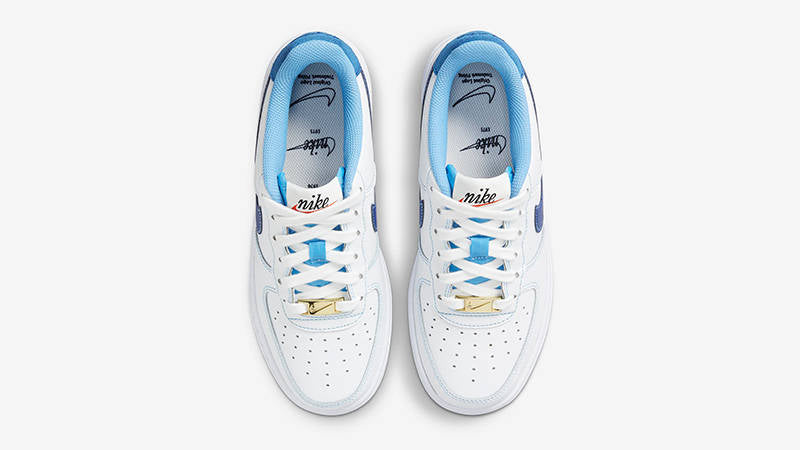 Nike Air Force 1 S50 GS White University Blue