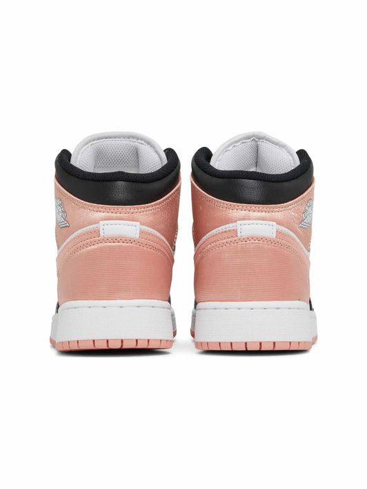 Nike Air Jordan 1 Mid GS White Light Madder Root