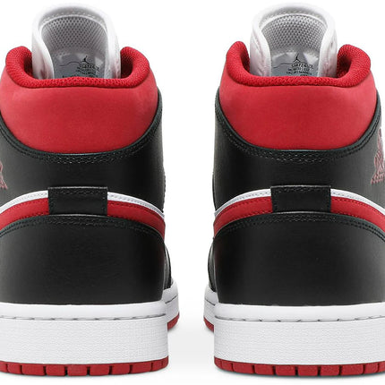 Nike Air Jordan 1 Mid Black Gym Red