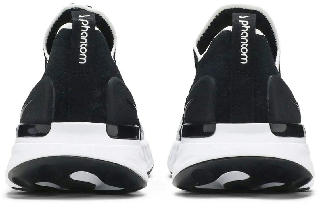 Nike React Phantom Run Flyknit 2 Wmns Black White