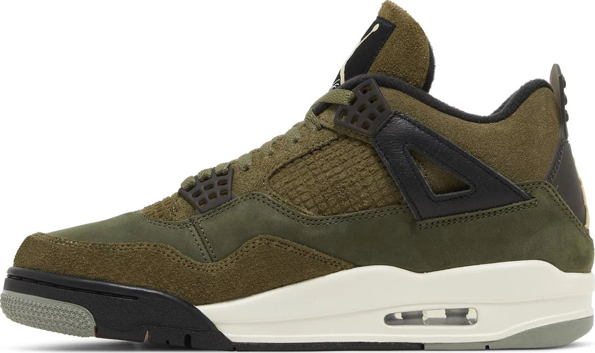 Nike Air Jordan 4 Retro SE GS Craft - Olive