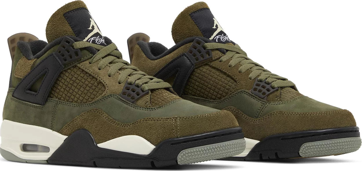 Nike Air Jordan 4 Retro SE GS Craft - Olive
