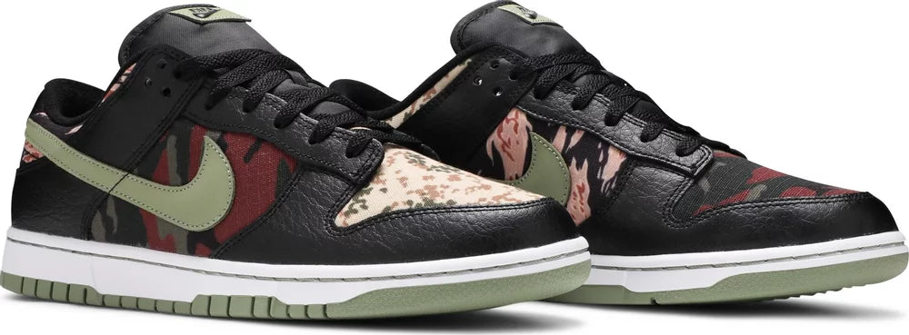 Nike Dunk Low SE Black Multi-Camo