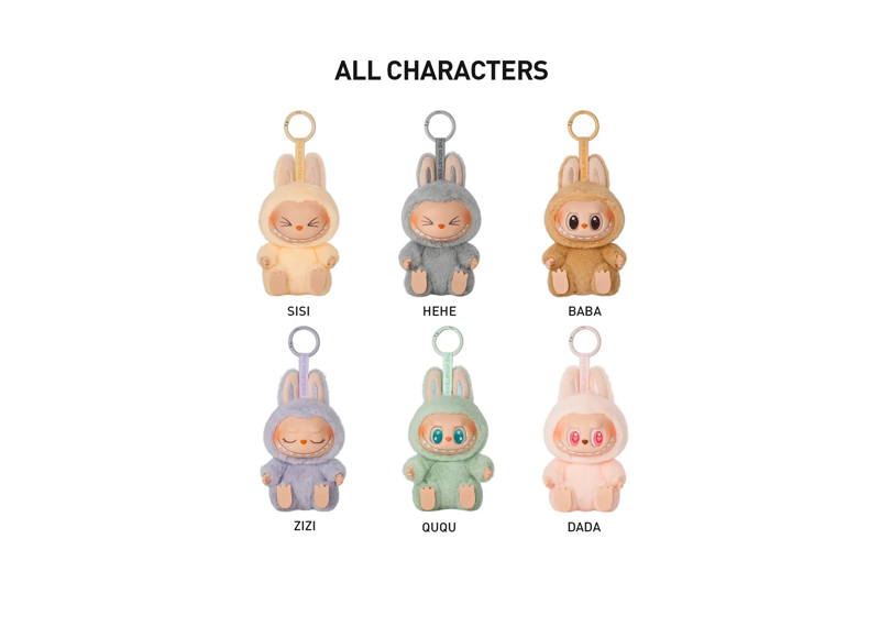 POP MART LABUBU The Monsters Have a Seat Vinyl Plush Blind Box (Single Box)
