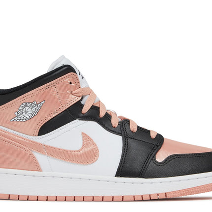 Nike Air Jordan 1 Mid GS White Light Madder Root