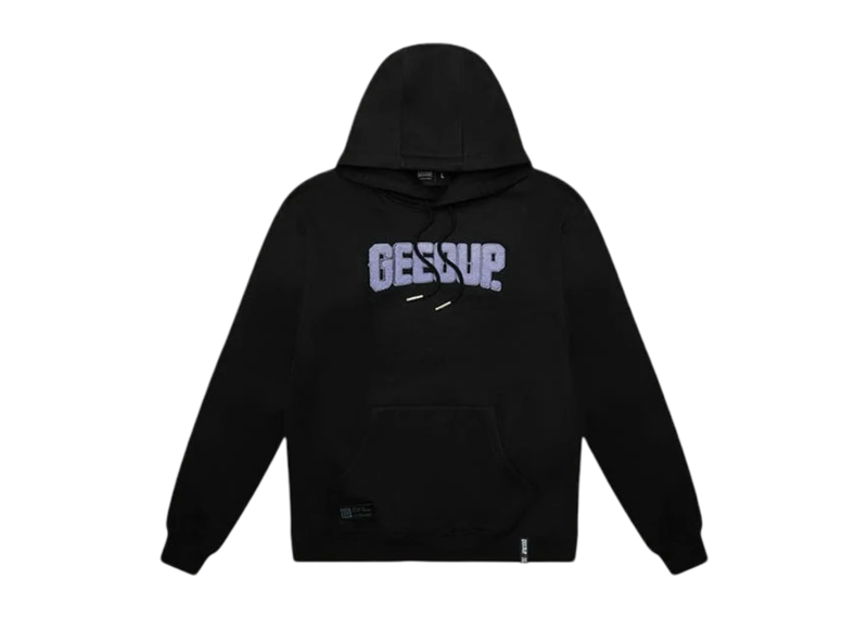 GEEDUP PFK HOODIE - BLACK/LAVENDER
